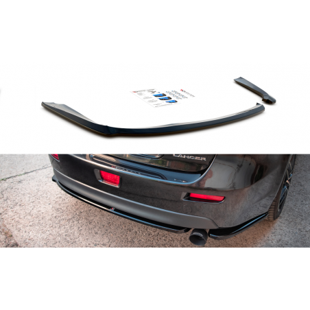 MAXTON Lames De Pare-Chocs Arrière Latérales Mistubishi Lancer Sportback Mk8