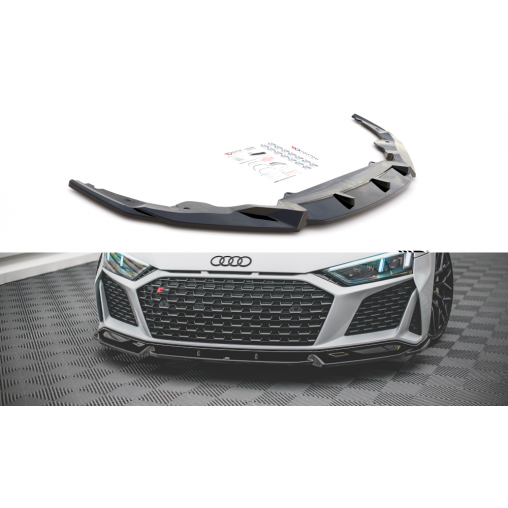 MAXTON Lame Du Pare-Chocs Avant V.1 Audi R8 Mk2 Facelift MAXTON Lame Du Pare-Chocs Avant V.1 Audi R8 Mk2 Facelift