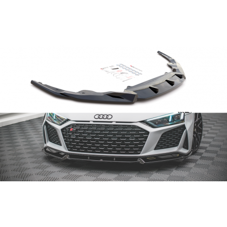 MAXTON Lame Du Pare-Chocs Avant V.1 Audi R8 Mk2 Facelift