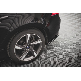MAXTON Lames De Pare-Chocs Arrière Latérales Volvo S60 R-Design Mk2 MAXTON Lames De Pare-Chocs Arrière Latérales Volvo S60 R-Design Mk2