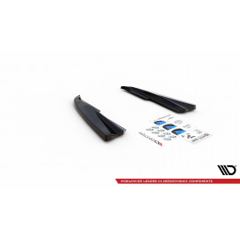 MAXTON Lames De Pare-Chocs Arrière Latérales Volvo S60 R-Design Mk2 MAXTON Lames De Pare-Chocs Arrière Latérales Volvo S60 R-Design Mk2