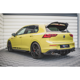 MAXTON Sport Durabilité Lame Du Pare Chocs Arriere + Flaps Volkswagen Golf 8 GTI Clubsport