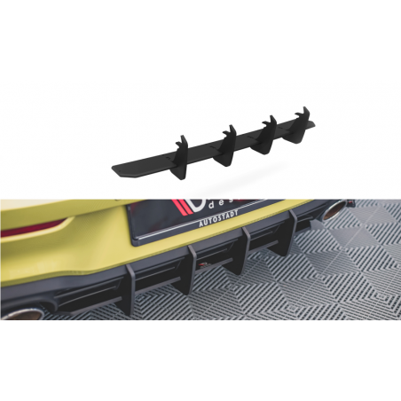 MAXTON Sport Durabilité Central Diffuseur Arriere V.2 Volkswagen Golf 8 GTI Clubsport
