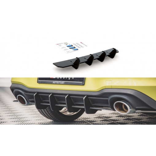 MAXTON Sport Durabilité Central Diffuseur Arriere V.1 Volkswagen Golf 8 GTI Clubsport