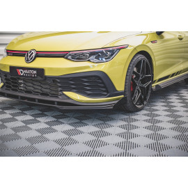 MAXTON Sport Durabilité Lame Du Pare-Chocs Avant + Flaps Volkswagen Golf 8 GTI Clubsport