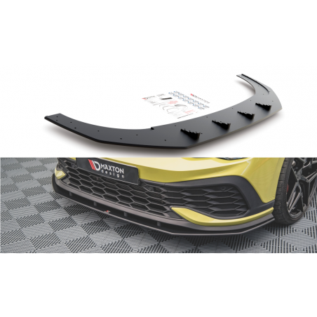 MAXTON Sport Durabilité Lame Du Pare-Chocs Avant Volkswagen Golf 8 GTI Clubsport