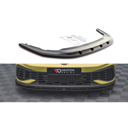 MAXTON Lame Du Pare-Chocs Avant V.4 Volkswagen Golf 8 GTI Clubsport
