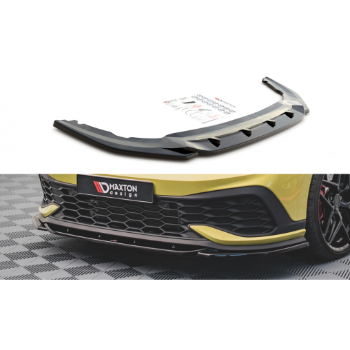 MAXTON Lame Du Pare-Chocs Avant V.2 Volkswagen Golf 8 GTI Clubsport