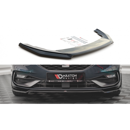 MAXTON Lame Du Pare-Chocs Avant V.4 Seat Leon FR Mk4