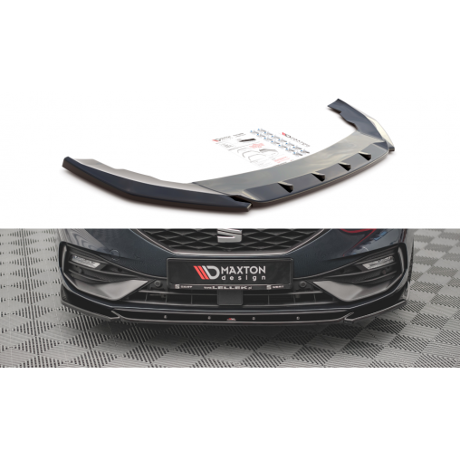 MAXTON Lame Du Pare-Chocs Avant V.2 Seat Leon FR Mk4