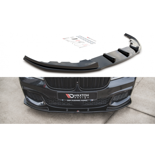 MAXTON Lame Du Pare-Chocs Avant V.2 BMW 7 M-Pack G11 MAXTON Lame Du Pare-Chocs Avant V.2 BMW 7 M-Pack G11