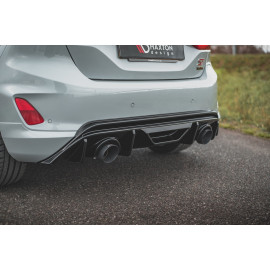 MAXTON Rajout Du Pare-Chocs Arriere + Milltek Sport Ford Fiesta mk8 ST Extension d'échappement MAXTON Rajout Du Pare-Chocs Arriere + Milltek Sport Ford Fiesta mk8 ST Extension d'échappement