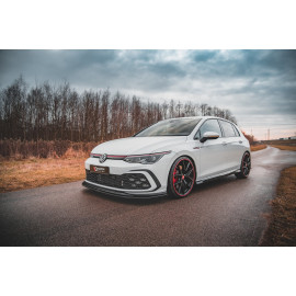 MAXTON Lame Du Pare-Chocs Avant V.5 Volkswagen Golf 8 GTI MAXTON Lame Du Pare-Chocs Avant V.5 Volkswagen Golf 8 GTI