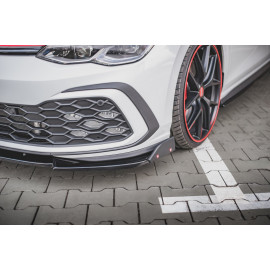 MAXTON Lame Du Pare-Chocs Avant + Ailerons V.3 Volkswagen Golf 8 GTI MAXTON Lame Du Pare-Chocs Avant + Ailerons V.3 Volkswagen Golf 8 GTI