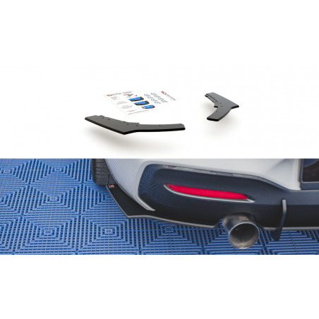 MAXTON Sport Durabilité Lame Du Pare Chocs Arriere V.2 BMW 1 F20 M-Pack Facelift / M140i