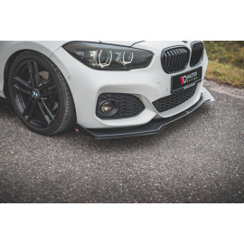 MAXTON Sport Durabilité Lame Du Pare-Chocs Avant V.3 + Flaps BMW 1 F20 M-Pack Facelift / M140i