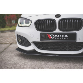 MAXTON Sport Durabilité Lame Du Pare-Chocs Avant V.3 BMW 1 F20 M-Pack Facelift / M140i