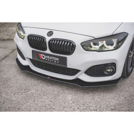 MAXTON Sport Durabilité Lame Du Pare-Chocs Avant V.3 BMW 1 F20 M-Pack Facelift / M140i