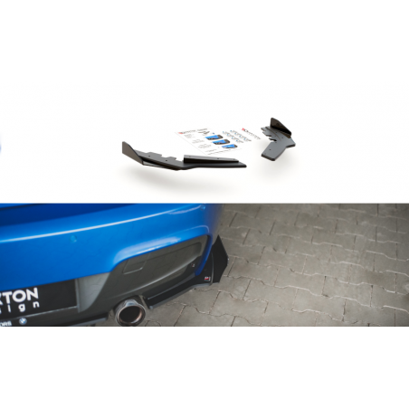 MAXTON Sport Durabilité Lame Du Pare Chocs Arriere + Flaps BMW M135i F20