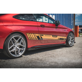 MAXTON Sports Durabilité Rajouts Des Bas De Caisse + Flaps Mercedes-AMG C43 Coupe C205