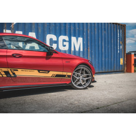 MAXTON Sports Durabilité Rajouts Des Bas De Caisse + Flaps Mercedes-AMG C43 Coupe C205