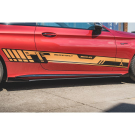 MAXTON Sports Durabilité Rajouts Des Bas De Caisse + Flaps Mercedes-AMG C43 Coupe C205