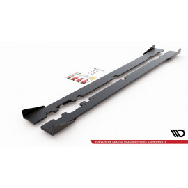MAXTON Sports Durabilité Rajouts Des Bas De Caisse + Flaps Mercedes-AMG C43 Coupe C205