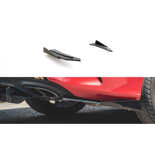 MAXTON Sport Durabilité Lame Du Pare Chocs Arriere + Flaps Mercedes-AMG C43 Coupe C205