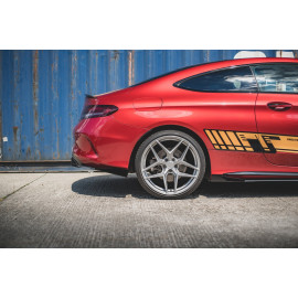 MAXTON Sport Durabilité Lame Du Pare Chocs Arriere + Flaps Mercedes-AMG C43 Coupe C205