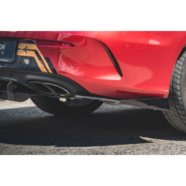MAXTON Sport Durabilité Lame Du Pare Chocs Arriere + Flaps Mercedes-AMG C43 Coupe C205