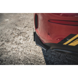 MAXTON Sport Durabilité Lame Du Pare Chocs Arriere + Flaps Mercedes-AMG C43 Coupe C205