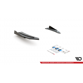 MAXTON Sport Durabilité Lame Du Pare Chocs Arriere + Flaps Mercedes-AMG C43 Coupe C205