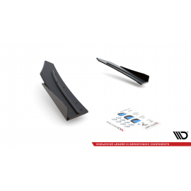 MAXTON Sport Durabilité Lame Du Pare Chocs Arriere + Flaps Mercedes-AMG C43 Coupe C205