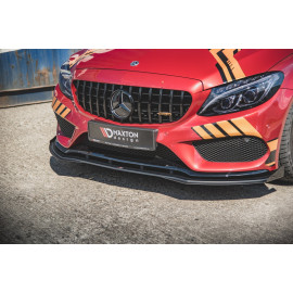 MAXTON Sport Durabilité Lame Du Pare-Chocs Avant + Flaps Mercedes - AMG C43 Coupe C205