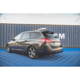 MAXTON Lames De Pare-Chocs Arrière Latérales V.2 Peugeot 308 SW Mk2 Facelift
