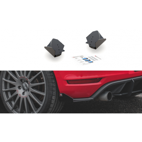 MAXTON Sport Durabilité Lame Du Pare Chocs Arriere + Flaps Volkswagen Golf GTI Mk6