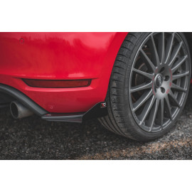 MAXTON Sport Durabilité Lame Du Pare Chocs Arriere + Flaps Volkswagen Golf GTI Mk6