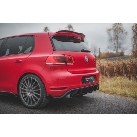 MAXTON Sport Durabilité Lame Du Pare Chocs Arriere + Flaps Volkswagen Golf GTI Mk6