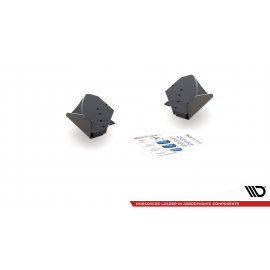 MAXTON Sport Durabilité Lame Du Pare Chocs Arriere + Flaps Volkswagen Golf GTI Mk6