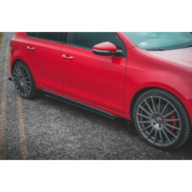 MAXTON Sports Durabilité Rajouts Des Bas De Caisse + Flaps Volkswagen Golf GTI Mk6