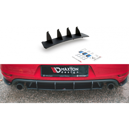 MAXTON Sport Durabilité Central Diffuseur Arriere V.2 Volkswagen Golf GTI Mk6