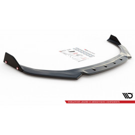 MAXTON Lame Du Pare-Chocs Avant + Ailerons V.6 Hyundai I30 N Mk3 Hatchback/Fastback