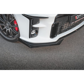 MAXTON Sport Durabilité Lame Du Pare-Chocs Avant + Flaps Toyota GR Yaris Mk4
