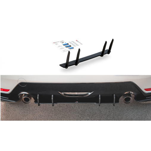 MAXTON Sport Durabilité Central Diffuseur Arriere Toyota GR Yaris Mk4