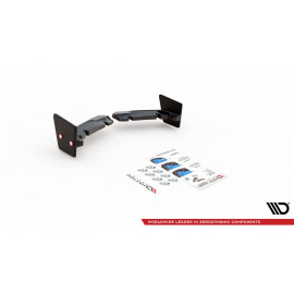 MAXTON Lames De Pare-Chocs Arrière Latérales + Ailerons V.2 Toyota GR Yaris Mk4 MAXTON Lames De Pare-Chocs Arrière Latérales + Ailerons V.2 Toyota GR Yaris Mk4