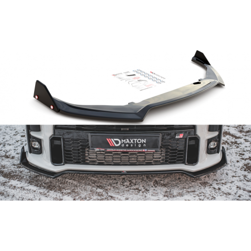 MAXTON Lame Du Pare-Chocs Avant + Ailerons V.3 Toyota GR Yaris Mk4 MAXTON Lame Du Pare-Chocs Avant + Ailerons V.3 Toyota GR Yaris Mk4