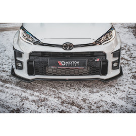MAXTON Lame Du Pare-Chocs Avant + Ailerons V.3 Toyota GR Yaris Mk4 MAXTON Lame Du Pare-Chocs Avant + Ailerons V.3 Toyota GR Yaris Mk4