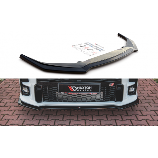 MAXTON Lame Du Pare-Chocs Avant V.1 Toyota GR Yaris Mk4 MAXTON Lame Du Pare-Chocs Avant V.1 Toyota GR Yaris Mk4