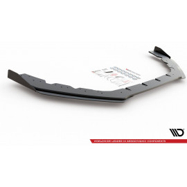 MAXTON Sport Durabilité Lame Du Pare-Chocs Avant + Flaps Ford Focus RS Mk3
