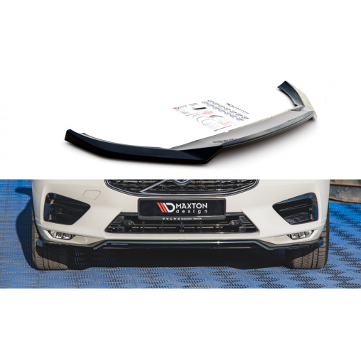 MAXTON Lame Du Pare-Chocs Avant V.1 Volvo XC60 Mk2 R-Design MAXTON Lame Du Pare-Chocs Avant V.1 Volvo XC60 Mk2 R-Design
